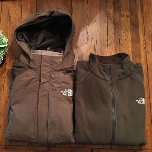 TNF 2-piece winter jacket